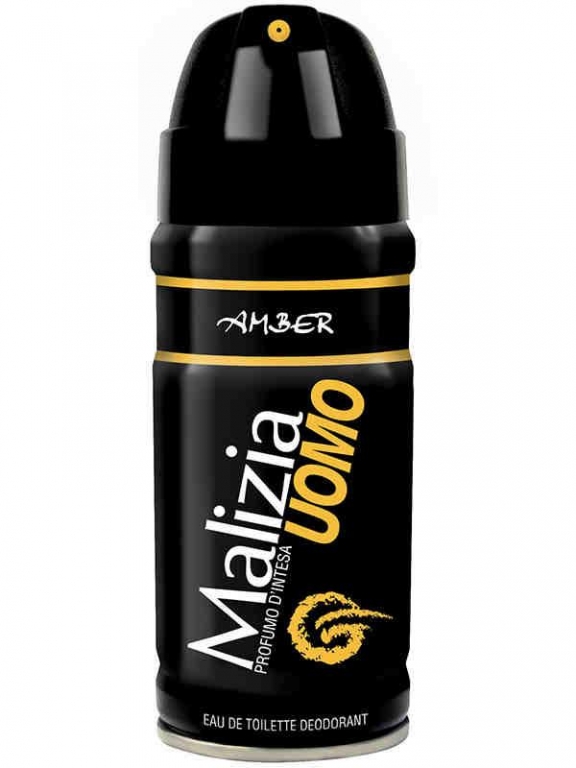 DEO.MALIZIA UOMO AMBER ML.150